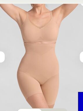 NWT Honeylove Sculpt The Super Power Short in Nude Sand Size XL